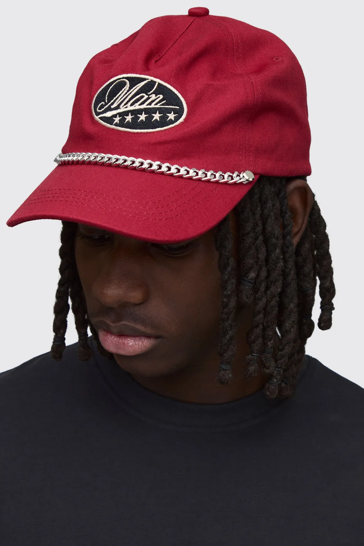 Casquette Homme Brodée Avec Chaîne