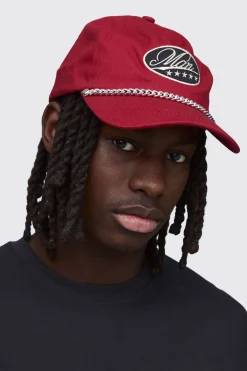 Casquette Homme Brodée Avec Chaîne