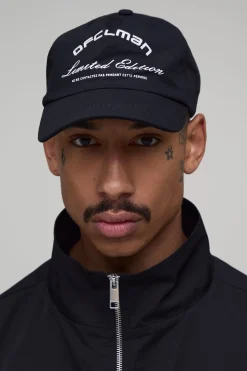 boohooMAN Casquette À Logo<Homme Chapeaux, Gants Et Écharpes