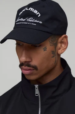 boohooMAN Casquette À Logo<Homme Chapeaux, Gants Et Écharpes