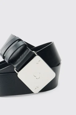Ceinture À Boucle Carte En SYNTHÉTIQUE