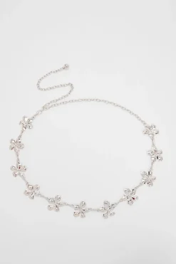 boohoo Ceinture Chaîne e À Détails Fleurs< Ceintures
