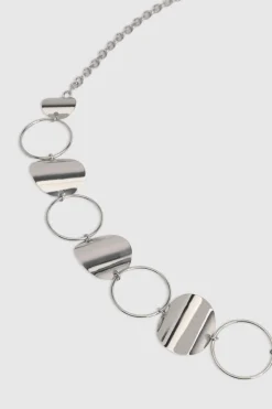 Ceinture Chaîne À Cercles Dorés