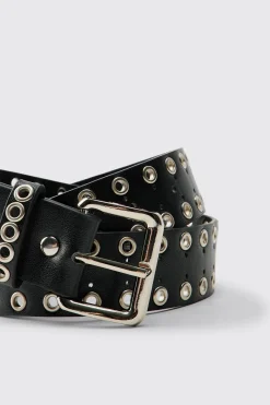 Ceinture Cloutée En Synthétique