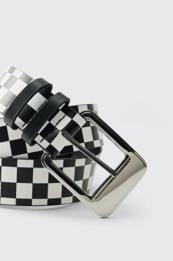 Ceinture À Damier
