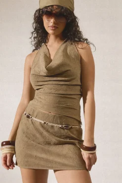 boohoo Ceinture À Détail De Corde Perlée< Ceintures