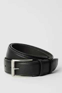 Ceinture en Cuir Noir