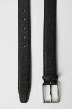Ceinture en Cuir Noir
