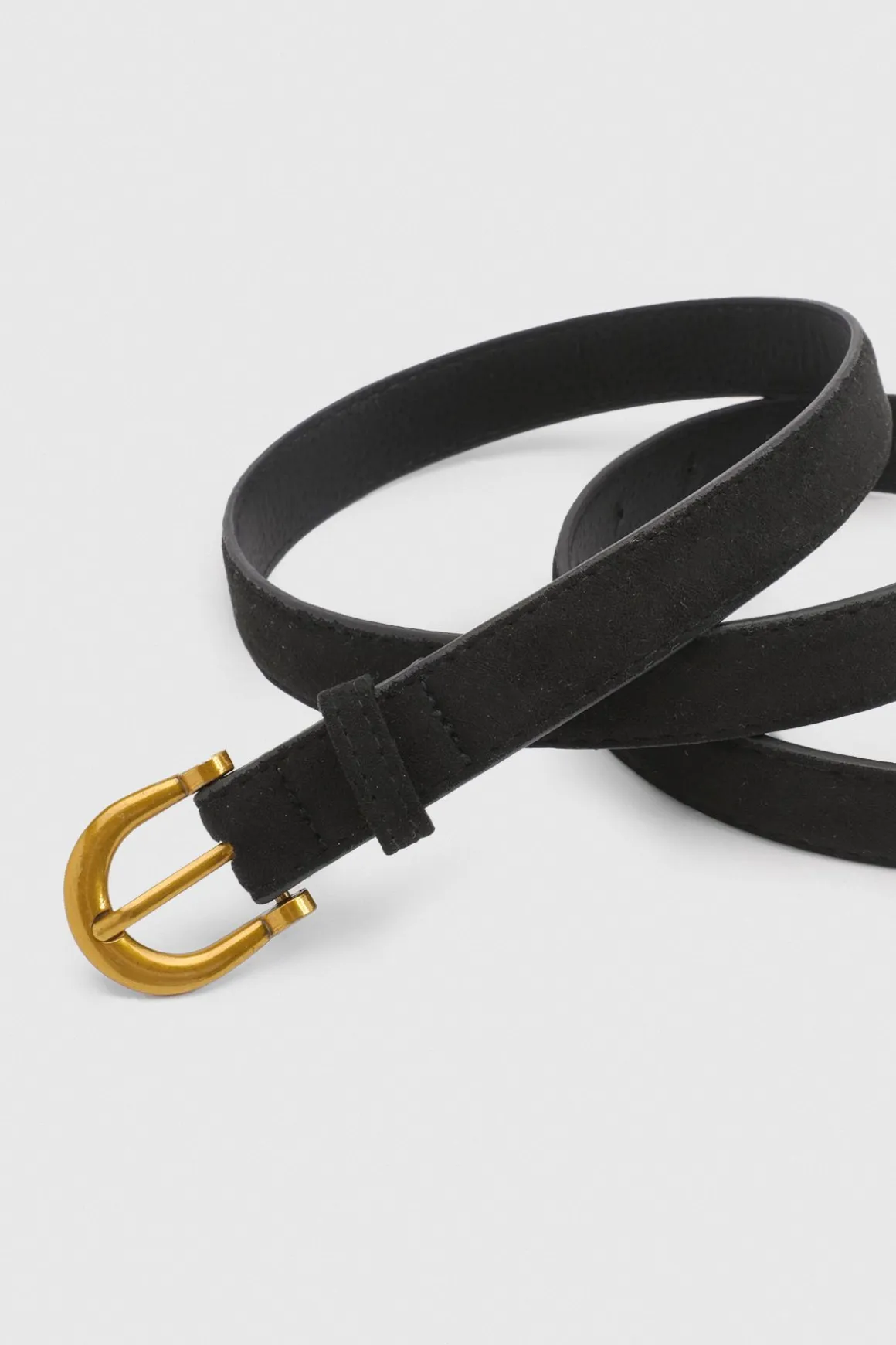 Ceinture En Synthétique Avec Boucle D Dorée