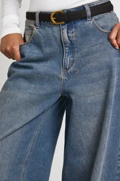 Ceinture En Synthétique Avec Boucle D Dorée