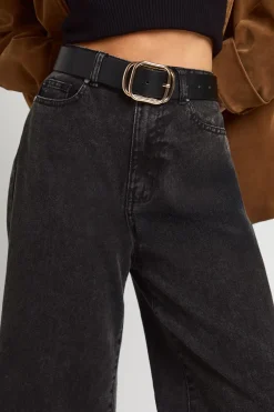 boohoo Ceinture en synthétique avec détails à double boucle< Ceintures