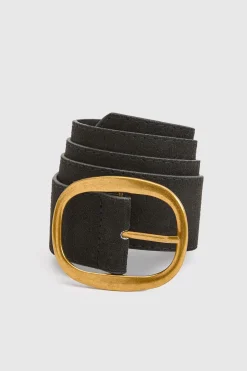 boohoo Ceinture Large En Synthétique À Boucle Antique< Looks De Rentrée|Ceintures