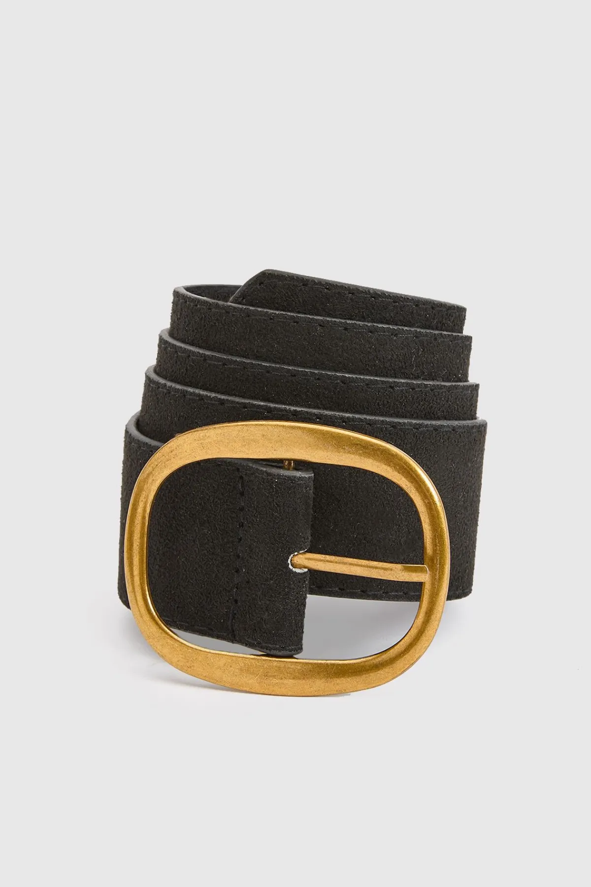 boohoo Ceinture Large En Synthétique À Boucle Antique< Looks De Rentrée|Ceintures