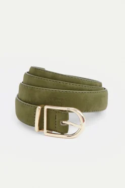 Ceinture Plus synthétique à garniture dorée