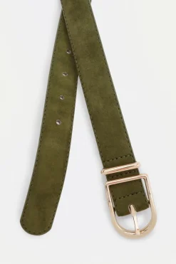 Ceinture Plus synthétique à garniture dorée