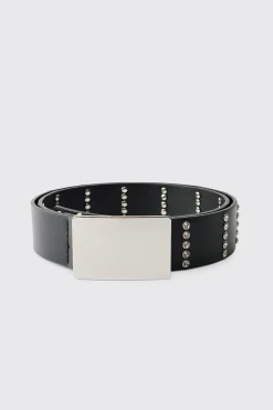 boohooMAN Ceinture pour homme Diamantee ornée<Homme Ceintures