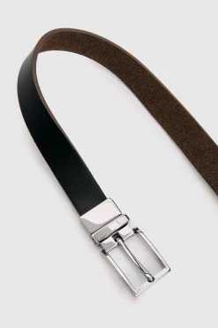 boohoo Ceinture Réversible À Boucle Argentée< Ceintures
