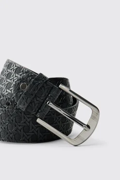 Ceinture Texturée En SYNTHÉTIQUE Avec Motif Gaufré