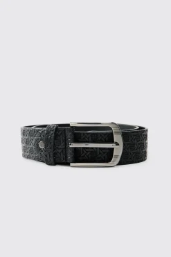 Ceinture Texturée En SYNTHÉTIQUE Avec Motif Gaufré