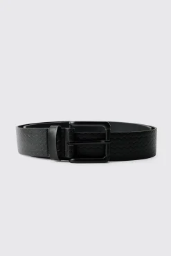 Ceinture À Texture Gaufrée