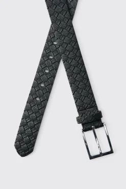 Ceinture Tressée en synthétique