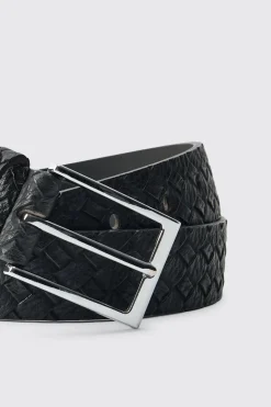 Ceinture Tressée en synthétique