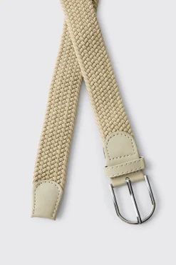 Ceinture Tressée Texturée