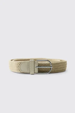 Ceinture Tressée Texturée