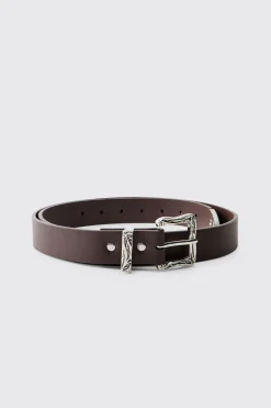 Ceinture Western À Boucle En SYNTHÉTIQUE