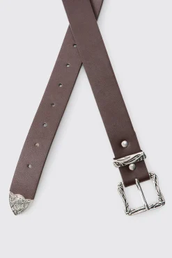 Ceinture Western À Boucle En SYNTHÉTIQUE