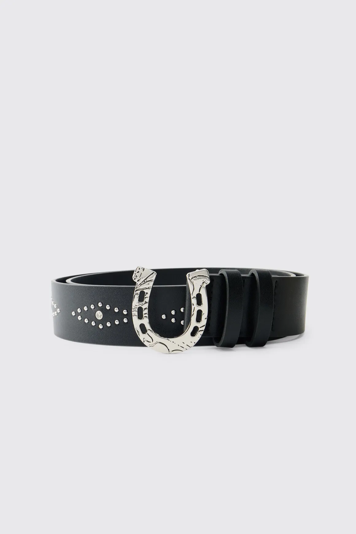Ceinture Western Détail Gemme En Synthétique