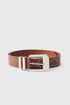 Ceinture Western en SYNTHÉTIQUE avec Strass