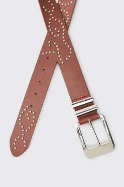Ceinture Western en SYNTHÉTIQUE avec Strass