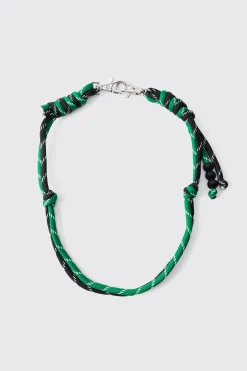 boohooMAN Chaîne De Jean À Corde<Homme Bijoux Et Montres