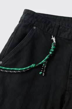 boohooMAN Chaîne De Jean À Corde<Homme Bijoux Et Montres