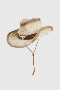 boohoo Chapeau De Cowboy En Paille Brunie< Chapeaux