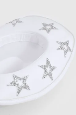 boohoo Chapeau de cow-boy orné d'étoiles< Chapeaux