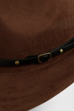 boohoo Chapeau de cow-boy western avec détail de sangle< Chapeaux