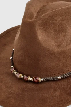 Chapeau de Cowboy Western avec Détail de Sangle