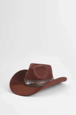 Chapeau De Cowboy Western À Bande Cloutée