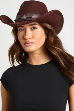 Chapeau De Cowboy Western À Bande Cloutée
