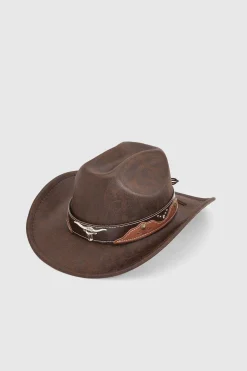 Chapeau De Cowboy Western À Décoration Remarquable