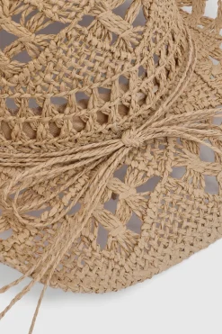 Chapeau de cowboy western en paille