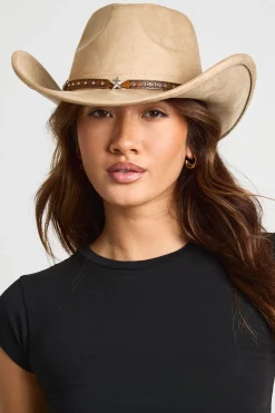 Chapeau De Cowboy Western Orné D'étoiles