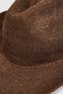 Chapeau De Cowboy Western À Paillettes