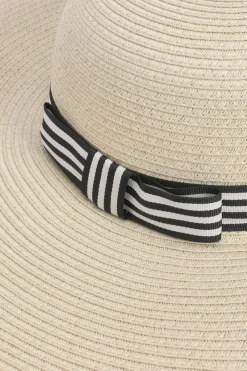 KarenMillen Chapeau de Plage Souple Naturel< Chapeaux