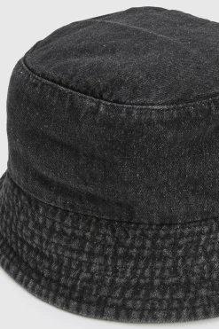 boohoo Chapeau seau en denim< Chapeaux
