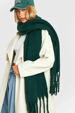 boohoo Écharpe surdimensionnée à franges volumineuses< Écharpes|Écharpes Et Gants