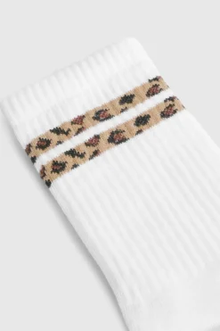 boohoo Chaussette de sport double rayures<Femme Lingerie Et Sous-Vêtements|Chaussettes