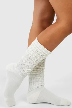 Chaussettes Amples en Tricot
